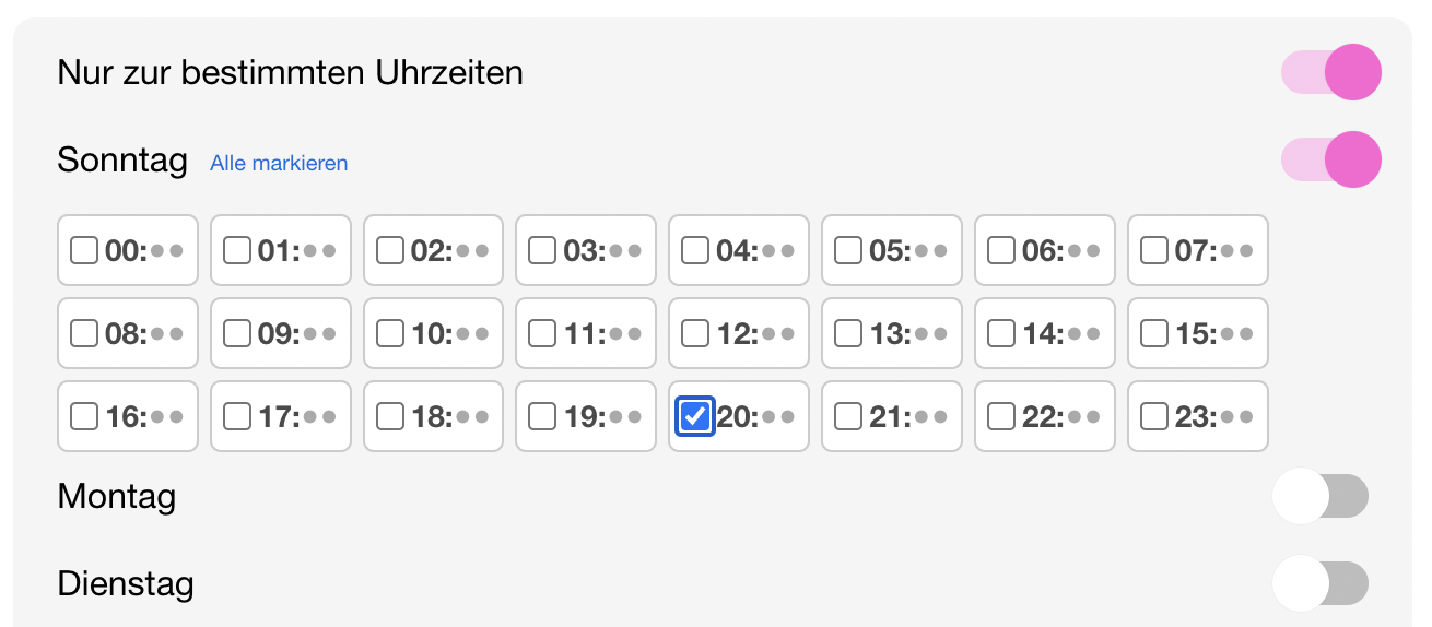 Zeitgesteuerte Ereignisse