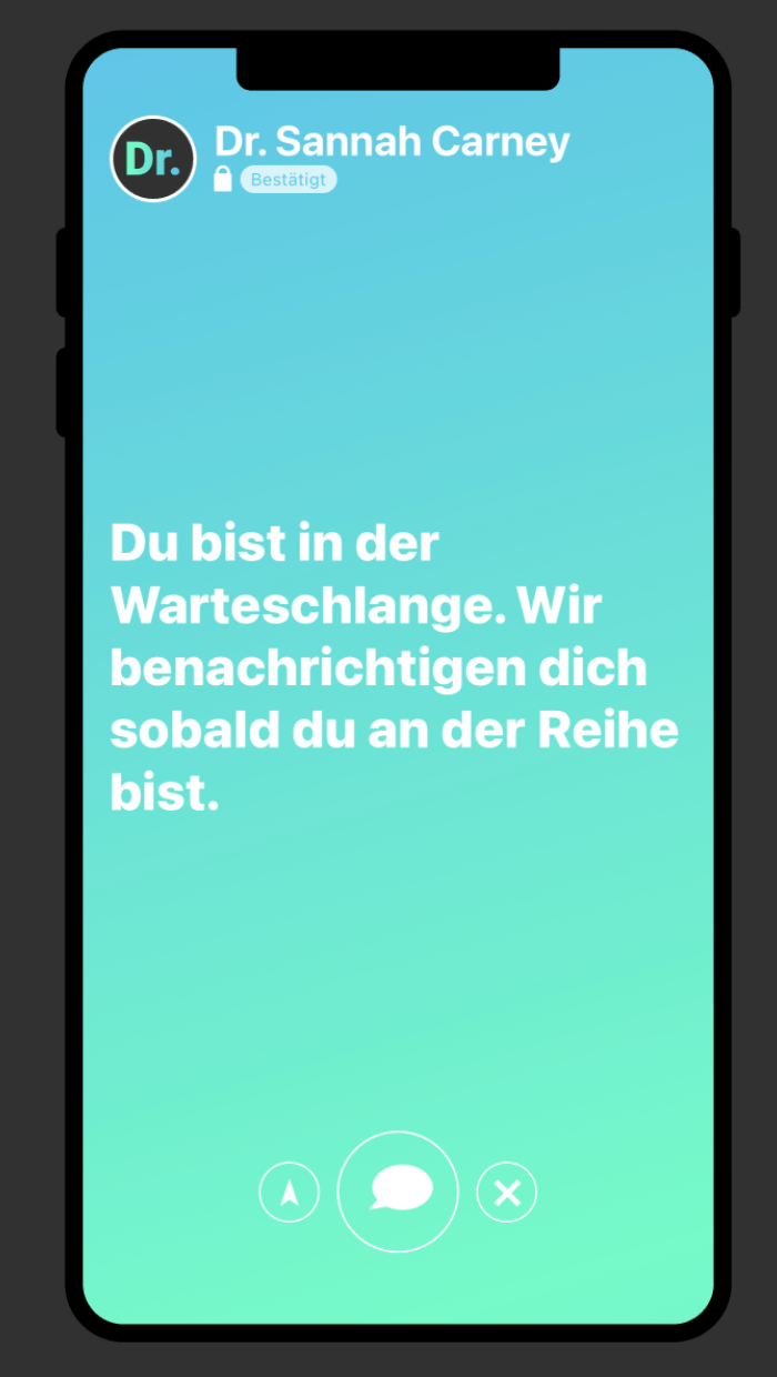 Pager-Modus auf dem Smartphone